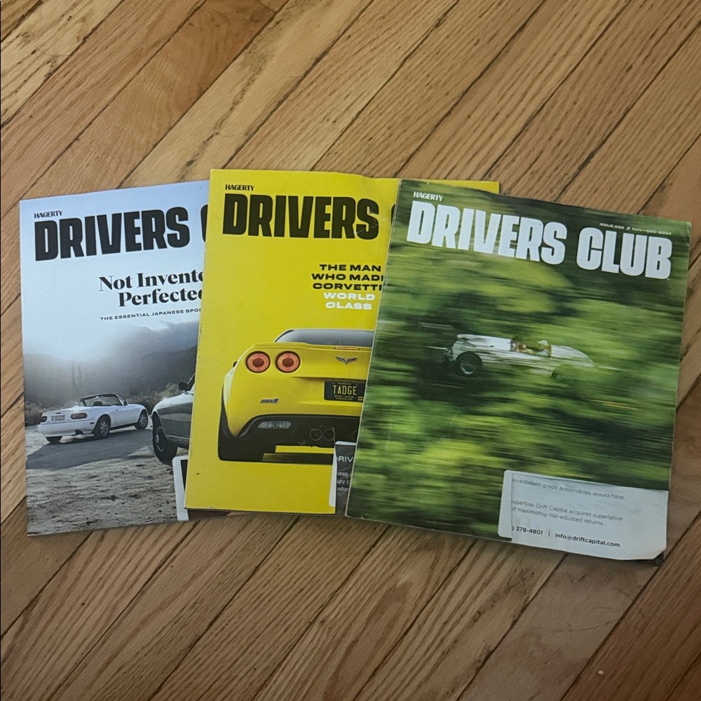 Hagerty Drivers Club Magazines Set